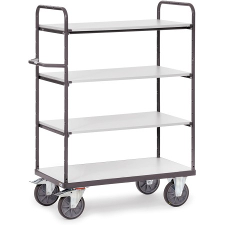 Chariot à étages ESD Fetra avec 4 niveaux