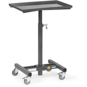 Fetra ESD-Materialständer, höhenverstellbar, 605 x 405 mm