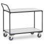 Chariot de table ESD Fetra avec 2 étagères