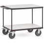 Chariot de table ESD Fetra avec 2 étagères - vue technique