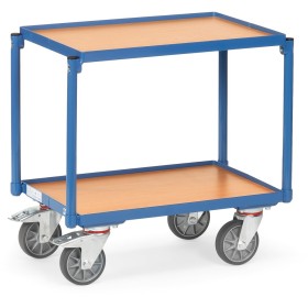 Fetra Etagen-Roller mit 2 Ebenen, blau