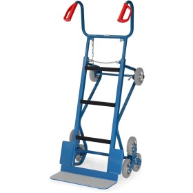 Carrello di trasporto Fetra con gradini per scale e ruote di supporto, capacità di carico 400 kg