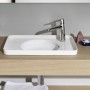 Miscelatore monocomando per lavabo LAUFEN PURE con scarico - immagine prodotto