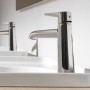 Miscelatore monocomando per lavabo LAUFEN PURE con scarico - vista dettagliata