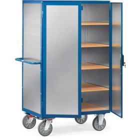 Fetra Kastenwagen 750 kg, Alublech, mit TOTALSTOP, Treibriegelverschluss