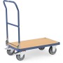 Fetra Klappwagen bis 600 kg Tragkraft, Schiebebügel klappbar, blau - Detailansicht