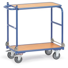 Carrello pieghevole Fetra con piattaforma tavolo