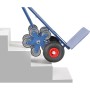 Carrello combinato Fetra, capacità di carico 200 kg, stelle ruote a cinque bracci, pala larga - vista dettagliata