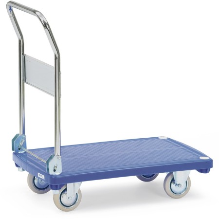 Carrello a piattaforme in plastica Fetra, superficie di carico 810 x 500 mm