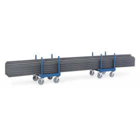 Carrello per materiali lunghi Fetra con sponde, 1500 kg