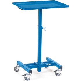 Fetra Materialständer, höhenverstellbar 720-995 mm, blau