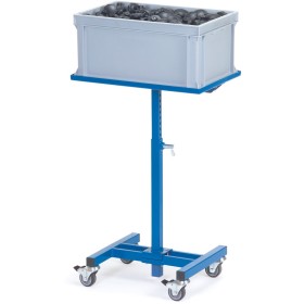Supporto per materiali Fetra, regolabile in altezza 720-995 mm, blu
