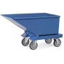 Fetra Muldenkipper, 250 Liter, Tragkraft 750 kg, Blau - Detailansicht