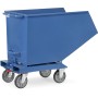 Fetra Muldenkipper, 450 Liter, Tragkraft 750 kg, Blau