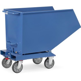 Fetra Muldenkipper, 450 Liter, Tragkraft 750 kg, Blau