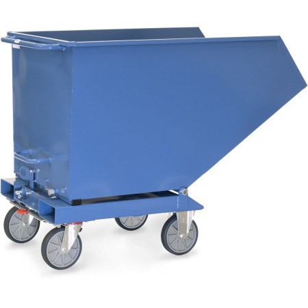 Ribaltabile Fetra, 600 litri, Portata 750 kg, Blu