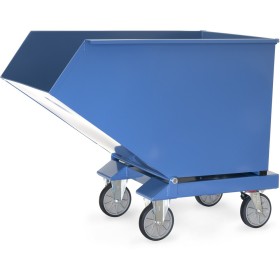 Ribaltabile Fetra, 600 litri, Portata 750 kg, Blu