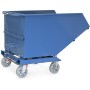 Ribaltabile Fetra, 800 litri, Capacità di carico 800 kg, Blu