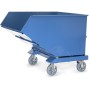 Ribaltabile Fetra, 800 litri, Capacità di carico 800 kg, Blu - vista dettagliata
