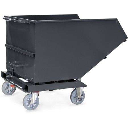 Ribaltabile Fetra, 800 litri, Portata 800 kg, Grigio