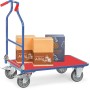 Fetra Optiliner Plattformwagen, Ladefläche 900 x 600 mm - Detailansicht