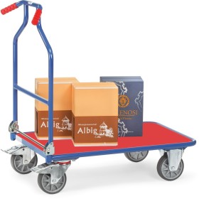 Carrello piattaforma Fetra Optiliner, superficie di carico 900 x 600 mm
