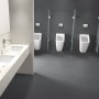 Villeroy & Boch Architectura Urinoir à aspiration, arrivée cachée - vue technique