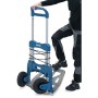 Carrello pieghevole Fetra, altezza 1190 mm, capacità di carico 250 kg, ruote pneumatiche 220 x 70 mm - immagine prodotto