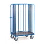 Fetra Paketwagen mit 2 Stirnwänden und 1 Längswand, mit wasserfester Plattform, 1800 mm