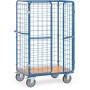 Fetra Paketwagen mit Drahtgitter und Doppelflügeltüren, 1800mm