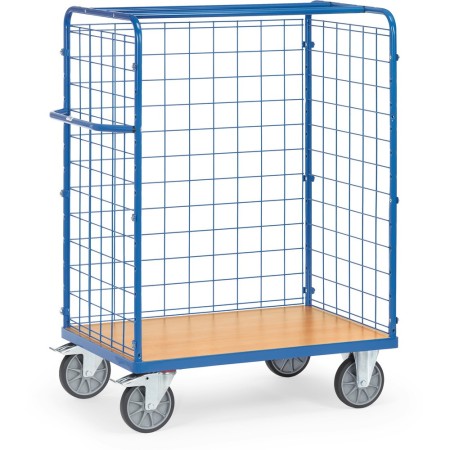 Fetra Paketwagen mit Drahtgitterwänden, 1550 mm