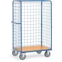 Carrello per pacchi Fetra con pareti a griglia, 1800 mm