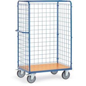 Fetra Paketwagen mit Drahtgitterwänden, 1800 mm