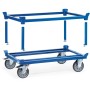 Fetra Paletten-Fahrgestell, 750 kg, TPE Räder - technische Ansicht