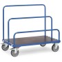 Fetra Plattenwagen für Einsteckbügel, Ladefläche 1200 x 800 mm, 750 kg - Detailansicht