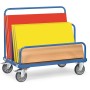 Fetra Plattenwagen für Einsteckbügel, Ladefläche 1200 x 800 mm, 750 kg - Produktansicht