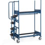 Fetra Reifen-Kommissionierwagen, 250 kg - Detailansicht