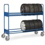 Fetra Reifenwagen, 500kg, verstärkte Ausführung, Ladefläche 1860 x 618 mm - technische Ansicht