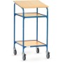 Fetra Rollpult mit Schreibfläche und 2 Ablageböden, Ladefläche 500 x 600 mm - Produktansicht