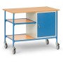 Table roulante Fetra 5864, 150 kg, surface de chargement 1120 x 650 mm