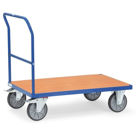 Fetra Schiebebügelwagen bis 600 kg Tragkraft, blau