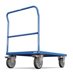 Fetra Schiebebügelwagen bis 600 kg Tragkraft, mit wasserfester Plattform