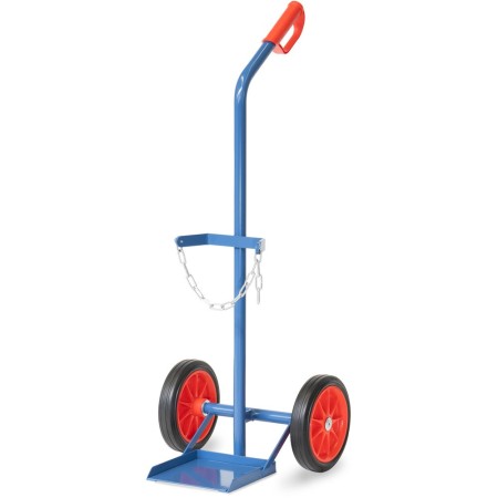 Fetra Stahlflaschenkarre, Tragkraft 100 kg, 1 Stahlflasche 20, 40 oder 50 Ltr