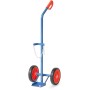 Carrello per bombole d'acciaio Fetra, capacità di carico 100 kg, per 1 bombola d'acciaio da 10 L