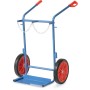 Fetra Stahlflaschenkarre, Tragkraft 150 kg, 2 Stahlflaschen à 40-50 Ltr