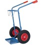 Fetra Stahlflaschenkarre, Tragkraft 150 kg, 2 Stahlflaschen à 40-50 Ltr - technische Ansicht
