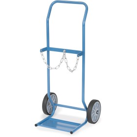 Fetra Stahlflaschenkarre, Tragkraft 50 kg, 2 Stahlflaschen à 10 Ltr