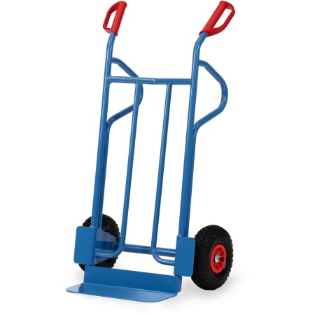 Chariot en tube d'acier Fetra, capacité de charge 350 kg, hauteur 1200 mm