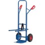 Fetra Stuhlkarre, Lufträder, Tragkraft 300 kg, Höhe 1300 mm, Schaufelbreite 320 mm