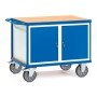 Carrello da tavolo Fetra con 2 armadi